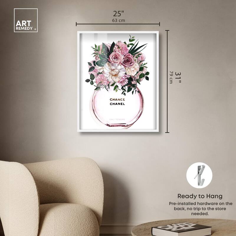 Floral Chance Fragrance Shadowbox by Art Remedy