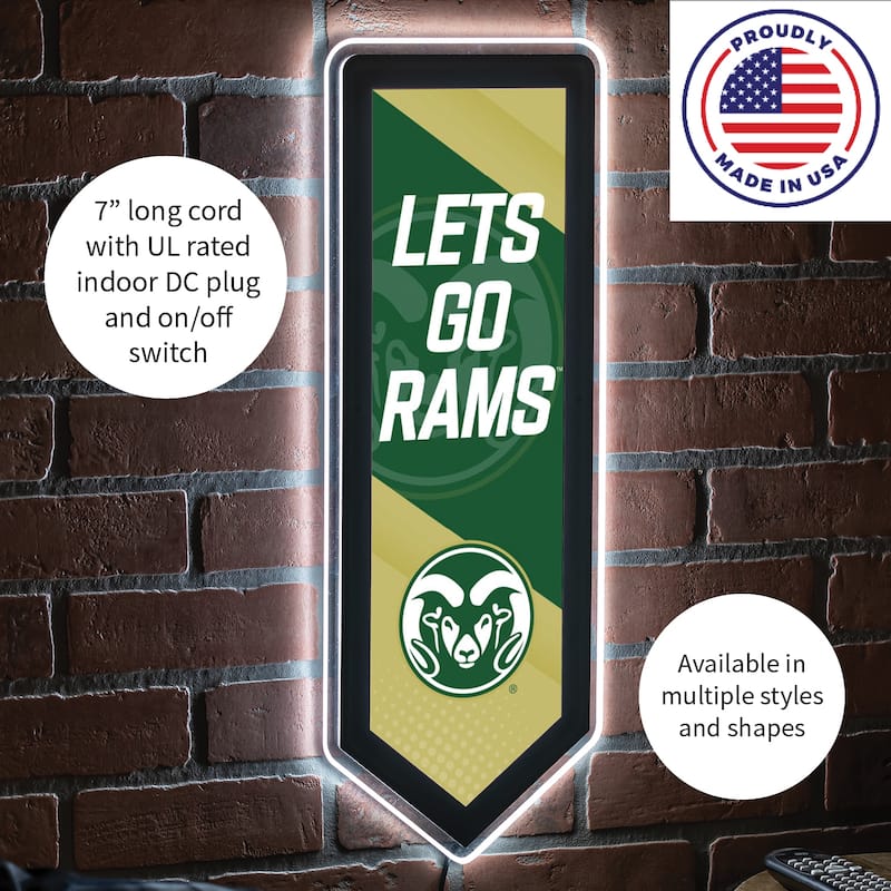 Colorado State University LED Lighted Sign