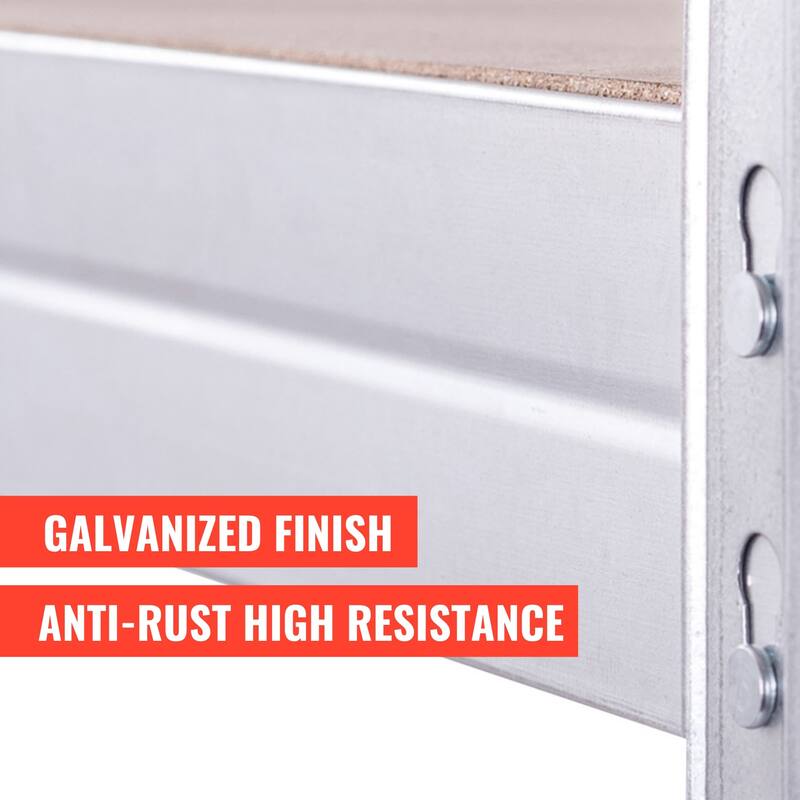 AR Shelving Heavy Duty Metal shelf 71"x 35"x 18" 4,000 Lb - 35.4in.W x 18in.D x 71 in.H.