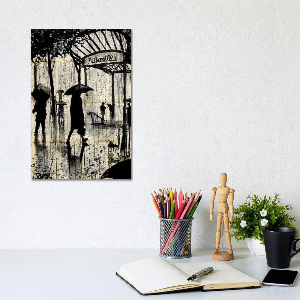 iCanvas "Metropolitain" by Loui Jover Canvas Print