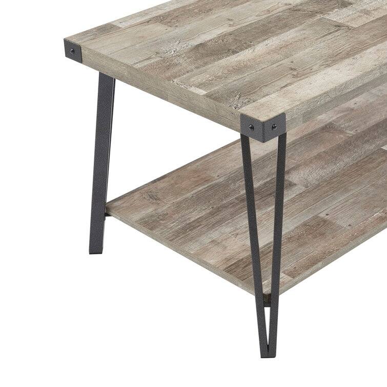 Wood Rectangular Coffee Table
