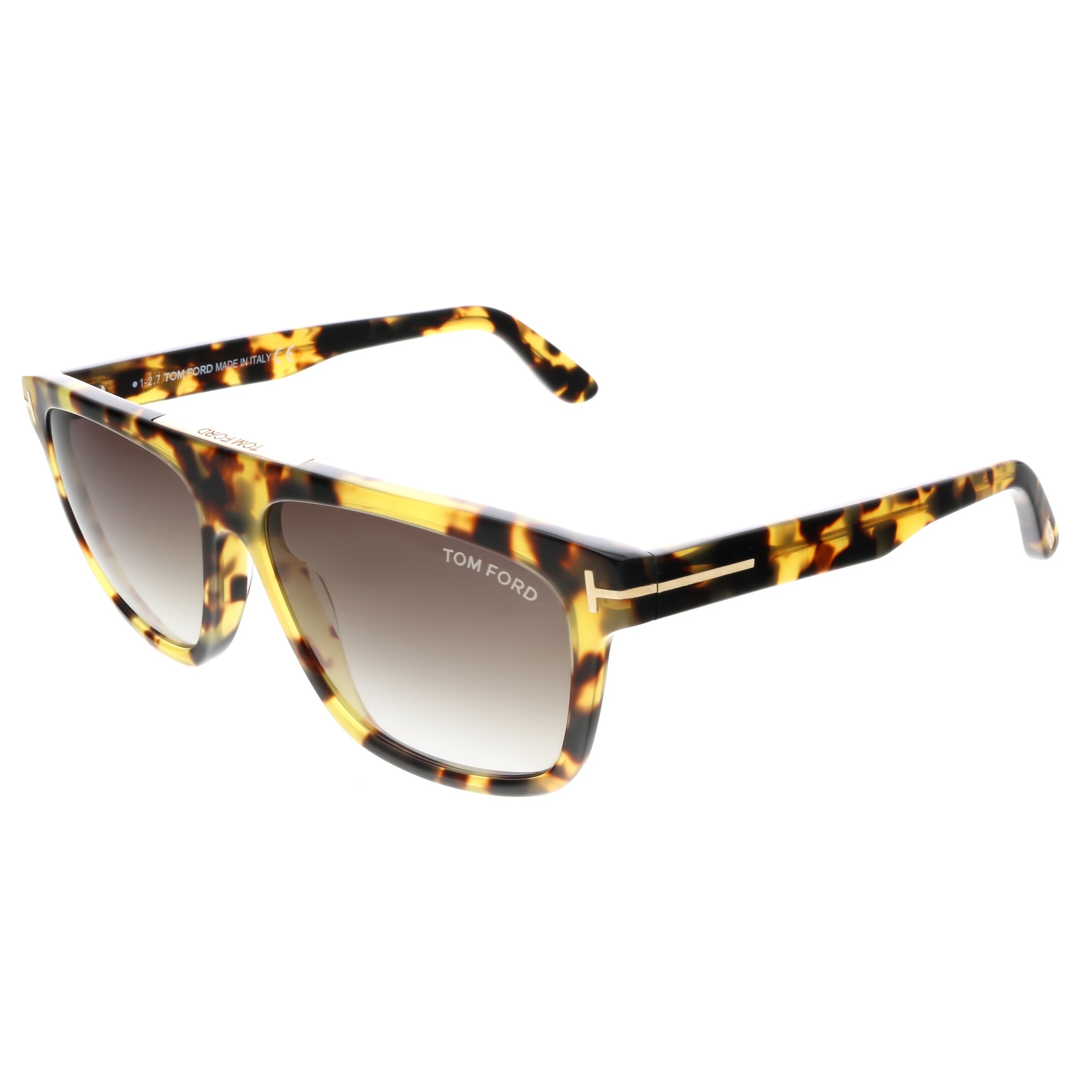 FT0628 56K Cecilio-02 Square Tortoise Sunglasses - 57-15-145