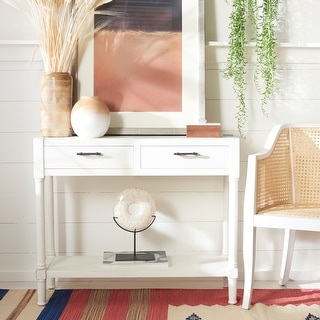 SAFAVIEH Filbert 2-Drawer Console Table - 35.5" W x 13" L x 29.5" H