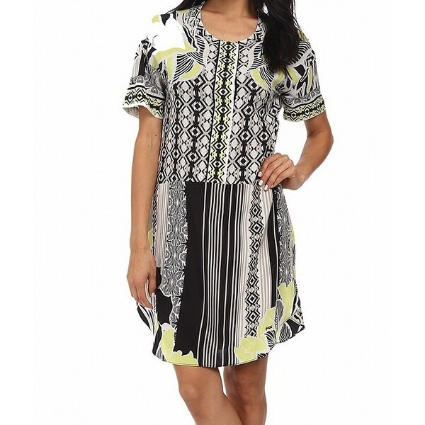 hale bob silk dress