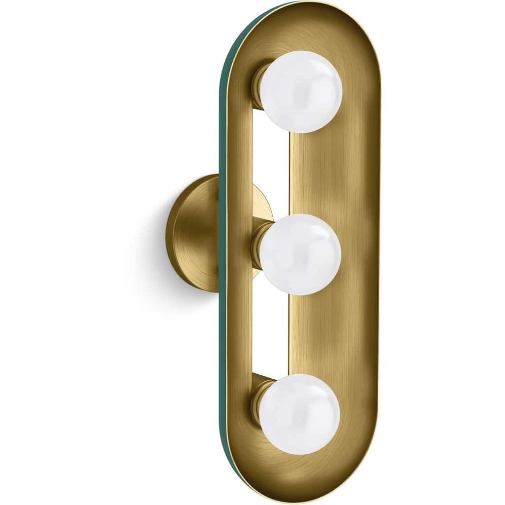 Kohler Lighting 31784-SC03 Jabot 3 Light 8" Tall Wall Sconce