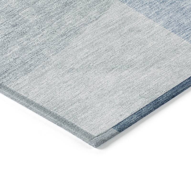 HomeRoots Geometric Transitional Rectangle Outdoor Rug