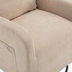 preview thumbnail 15 of 25, Jiada Upholstered Swivel Glider.Rocking Chair For Nursery