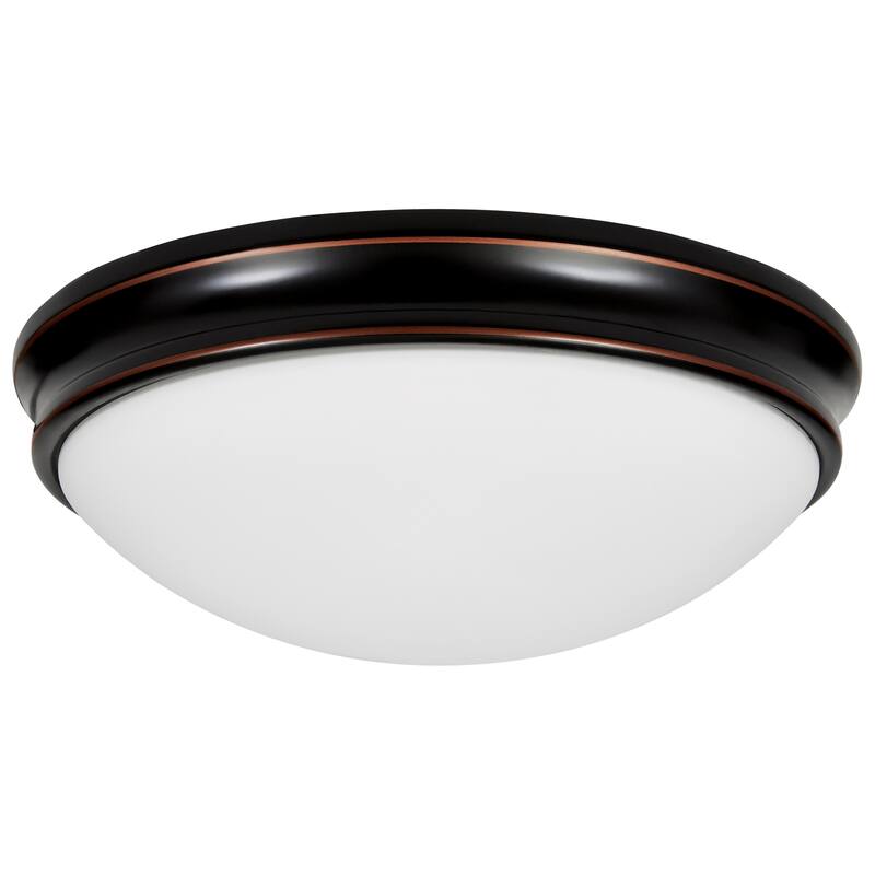 Access Lighting Atom - (l) Dimmable LED -Flush Mount - Opal