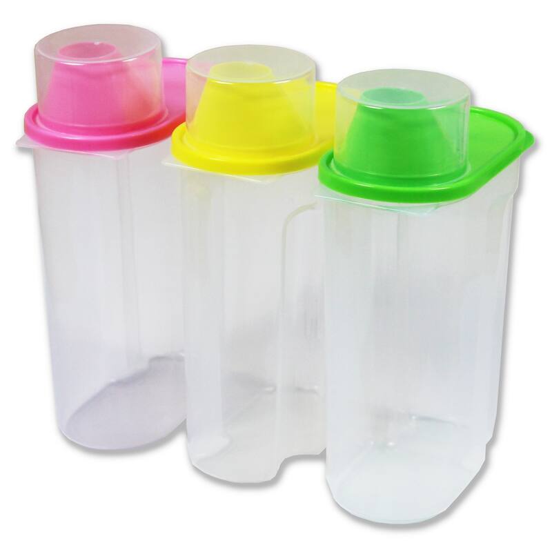 BPA-Free Food Storage Containers with Lid - Perfect for Storing Flour, Sugar, Grains, Rice, Cereals, and Baking Supplies
