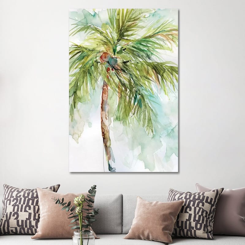 iCanvas "Palm Breezes I" by Carol Robinson Canvas Print