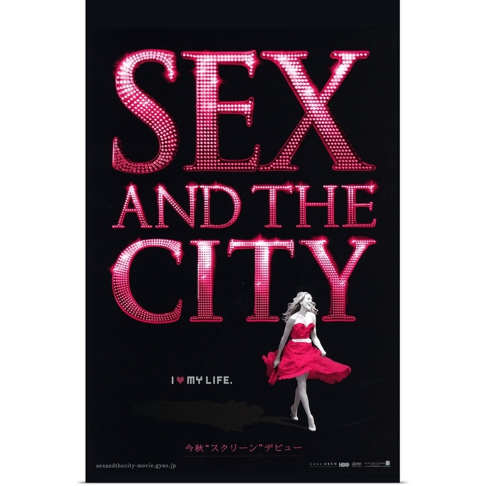 Sex And The City Movie' Poster (Japanese Print) - Multi - On