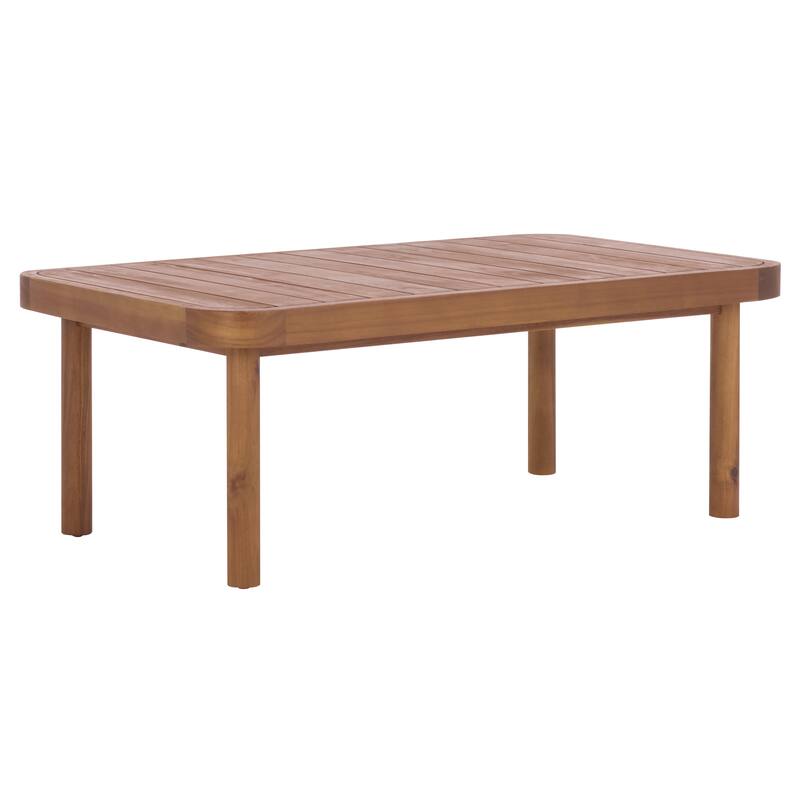 SAFAVIEH Outdoor Living Cardori Bench and Table - 54"W x 27"D x 29"H