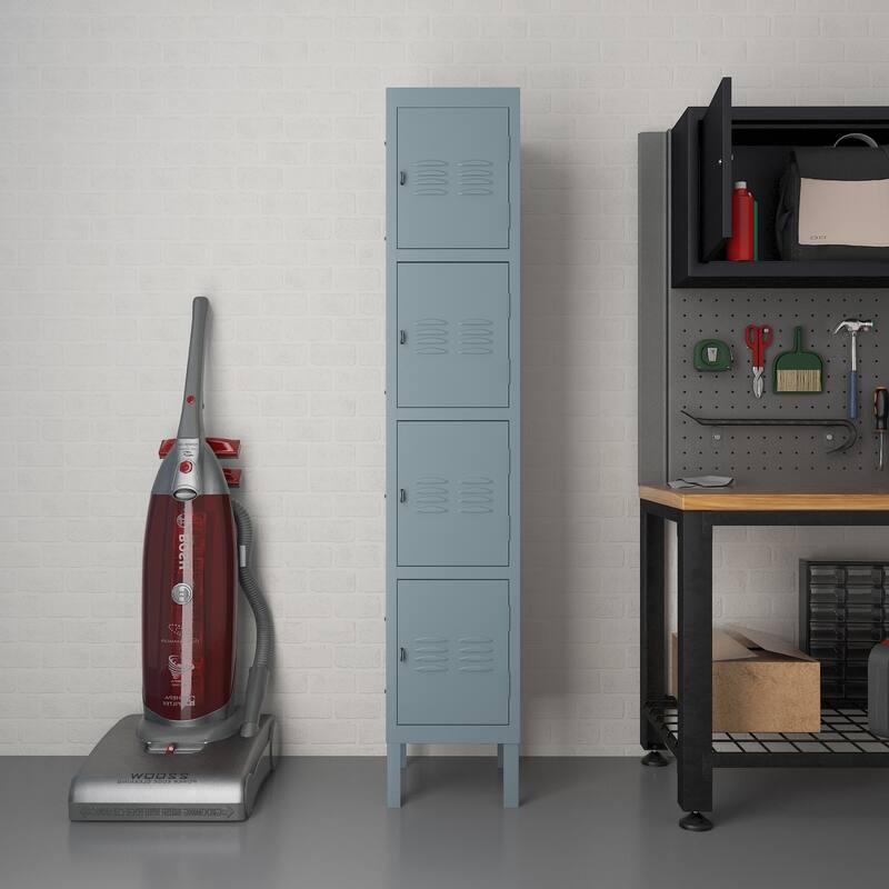 Metal Locker 4 Doors - N/A