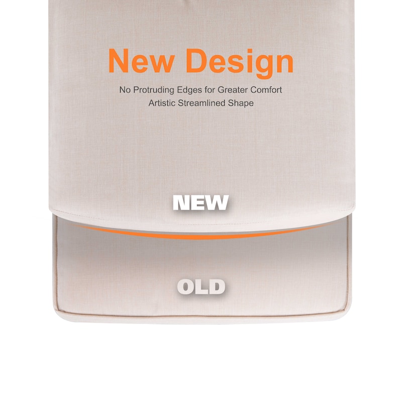 Outdoor Indoor 2-Pack 18'' x 20'' Chair Replacement Seat Cushions