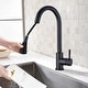 preview thumbnail 13 of 13, Proox Commercial Single Handle Pull Down Sprayer Kitchen Sink Faucet with Soap Dispenser