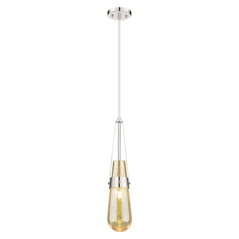 Innovations Lighting 452-1P-G452-4ME Milan 4" Wide Mini Pendant with