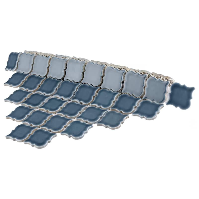 Merola Tile Hudson Tangier Storm Grey 12-3/8" x 12-3/8" Porcelain Floor and Wall Tile