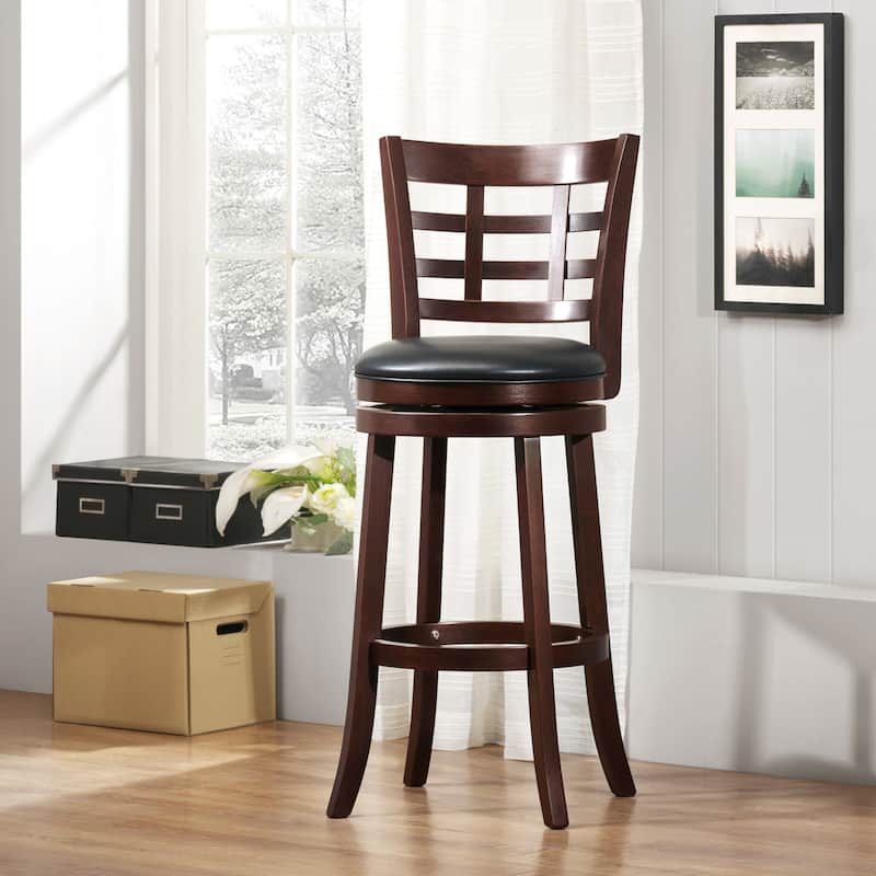 Verona Swivel 29-inch High Back Barstool by iNSPIRE Q Classic