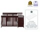 preview thumbnail 8 of 56, Storkcraft Portofino 4-in-1 Convertible Crib and Changer - Convenient Storage Solution, 3 Spacious Drawers and 3 Open Shelves