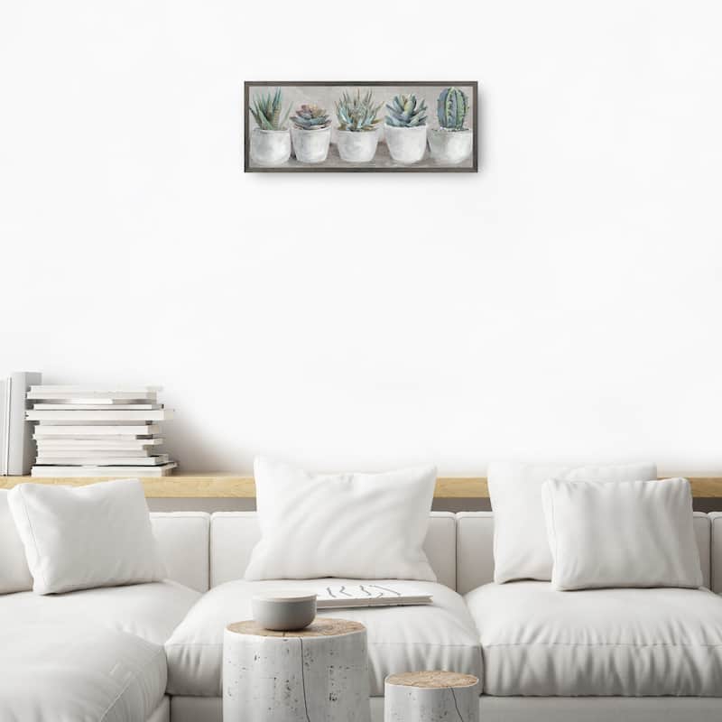Potted Gems By Studio Arts Canvas Art Print