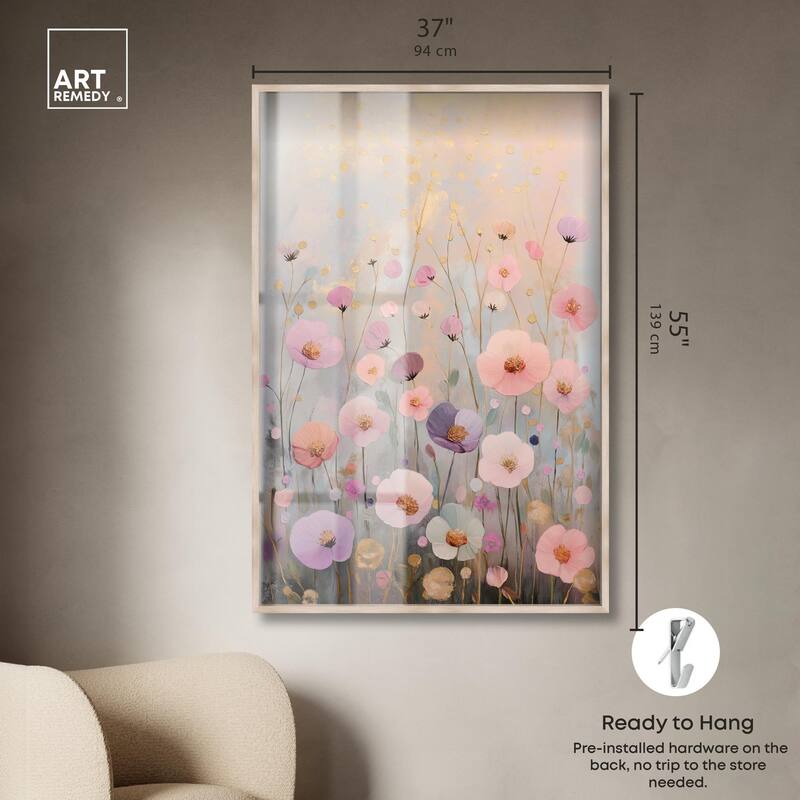 Tiny Blooms II Shadowbox by Art Remedy