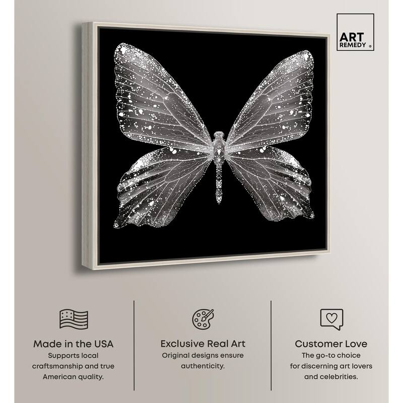 Stardust Wings II Canvas by Art Remedy