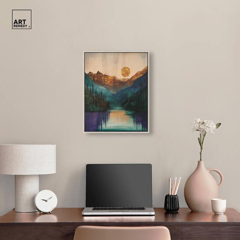 Secrets of the Lake Canvas by Art Remedy