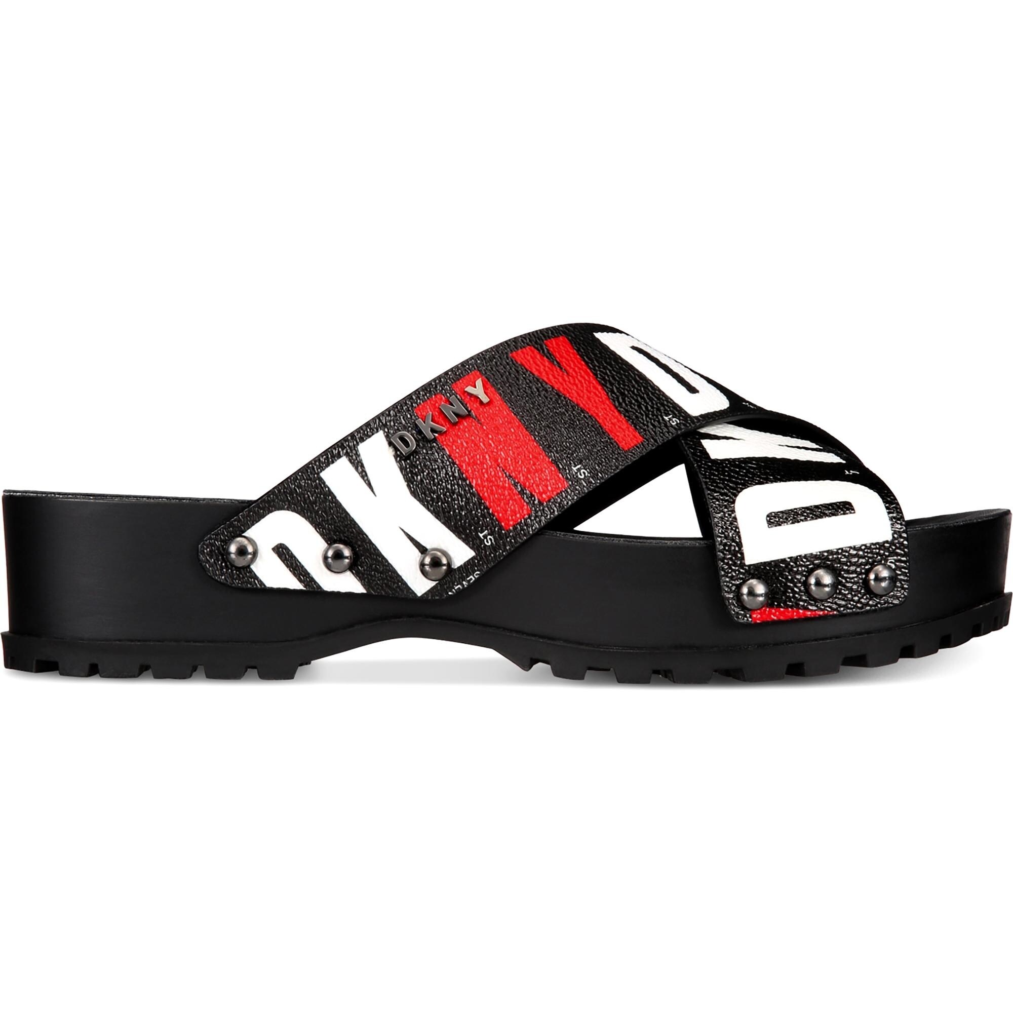 dkny wave platform sandals