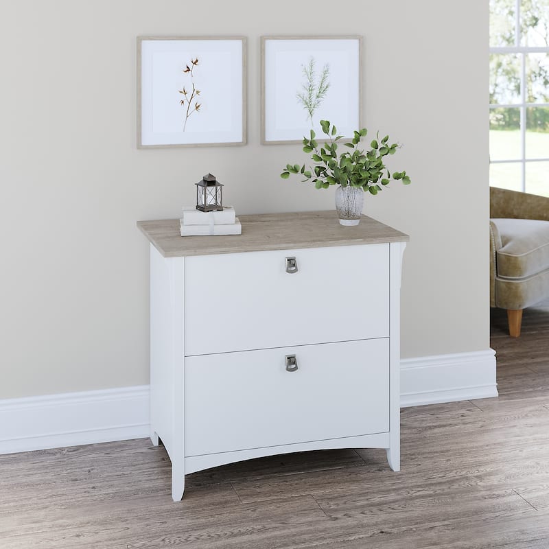 Salinas 2-drawer Lateral File Cabinet - Beige