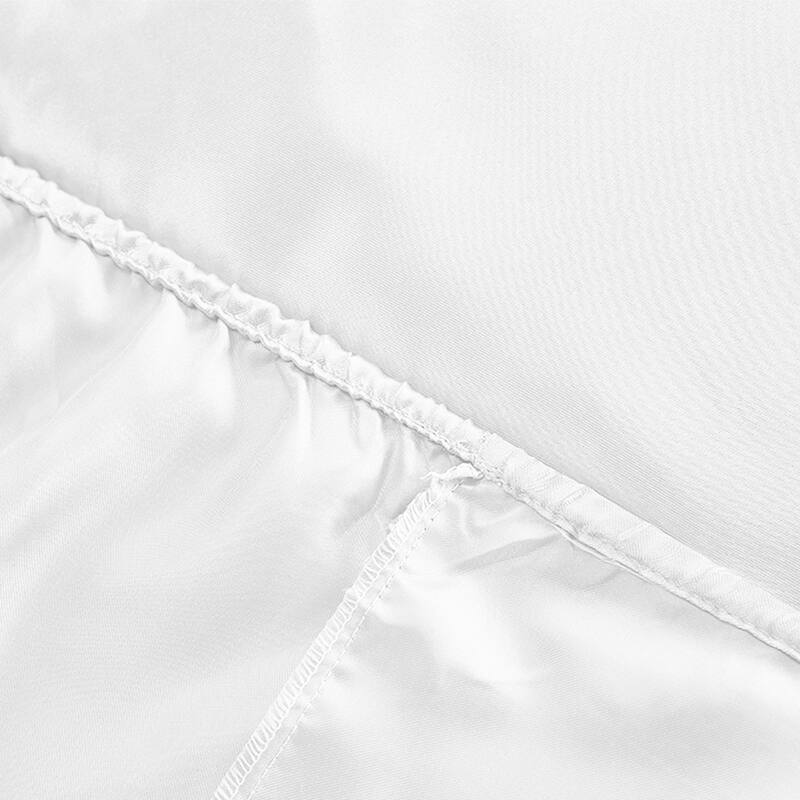 Silky Satin Bed Sheets Set Pillowcase Deep Pocket Flat Fitted Sheet