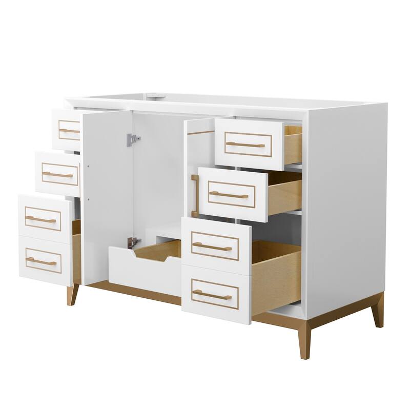 Wyndham Collection WCH515148S-CXSXX-MXX Marlena 48" Single Free