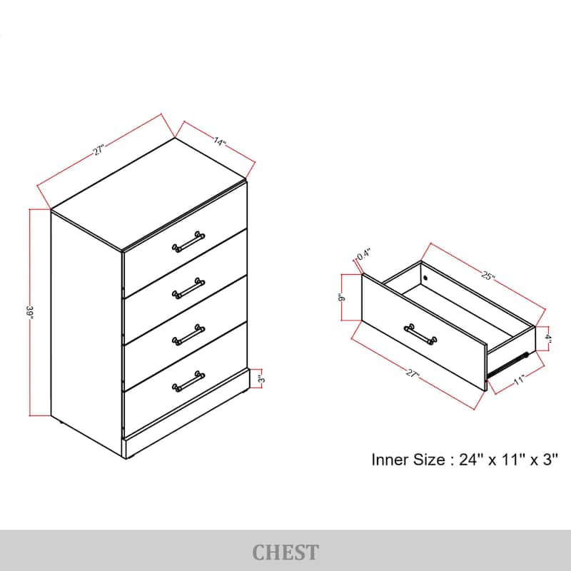 CraftPorch Minimalist Chest