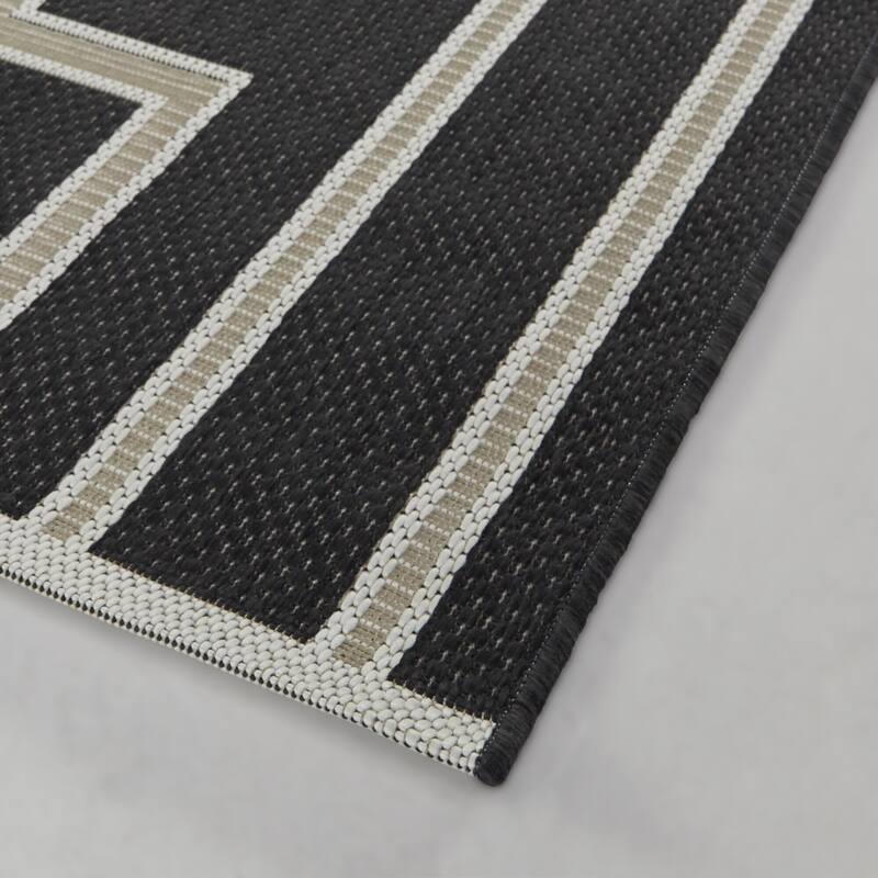 Holst Geometric Patio Indoor/Outdoor Area Rug