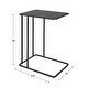 preview thumbnail 3 of 6, Uttermost Cavern Stone & Iron Accent Table - 17.9 W X 24 H X 12 D (in)
