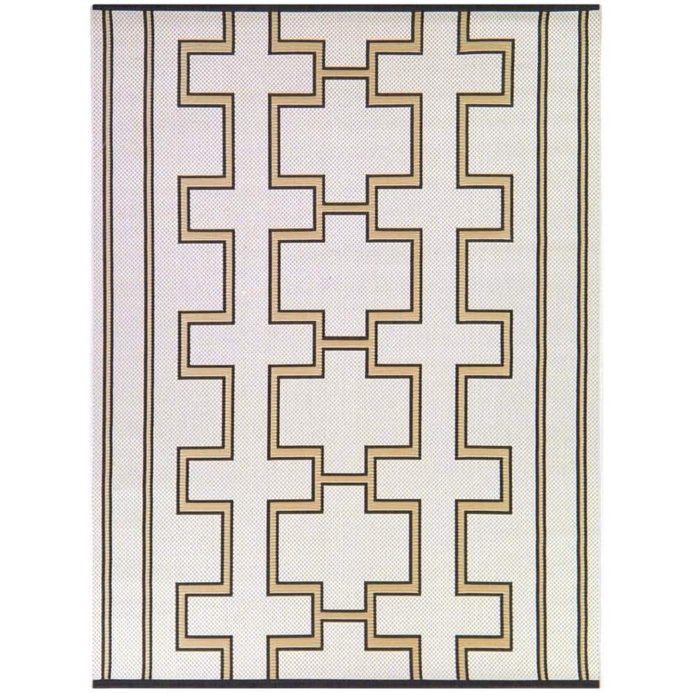 Holst Geometric Patio Indoor/Outdoor Area Rug