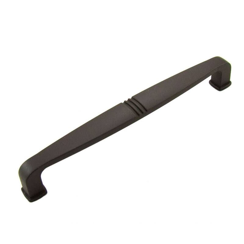 RK International Alder 6 Inch Center to Center Handle Cabinet Pull - Oil Rubbed Bronze