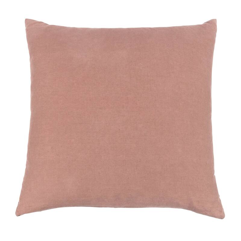 French Linen Pillow with Removable Sham by BOKSER HOME