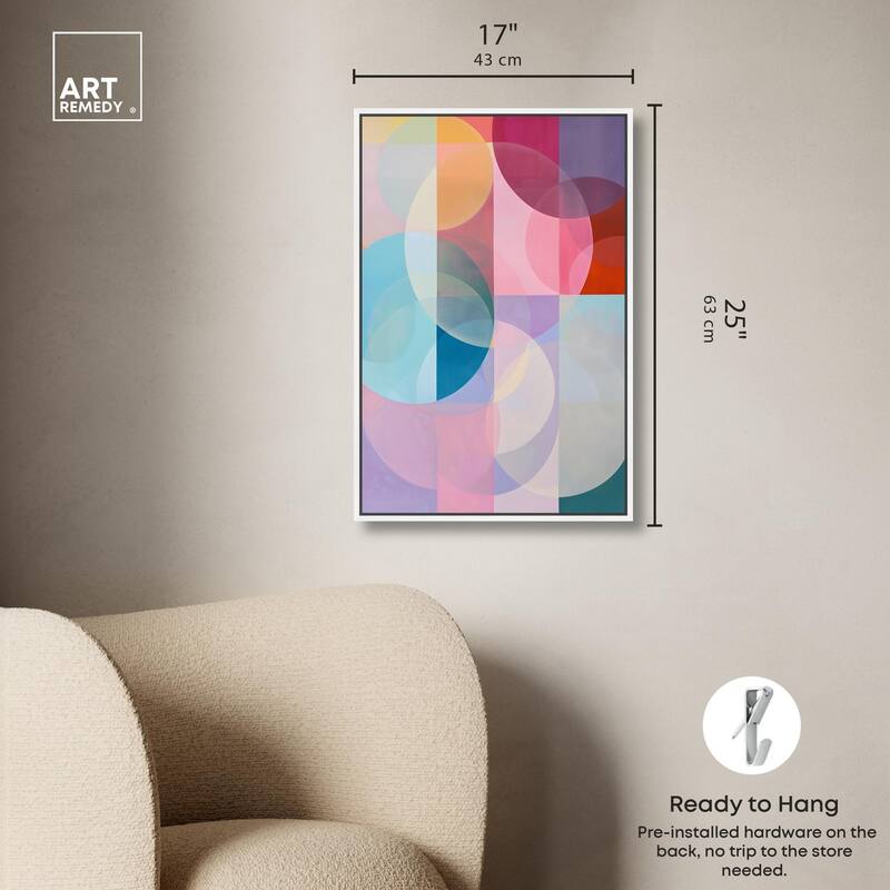 Oneiric Circles I Canvas by Art Remedy