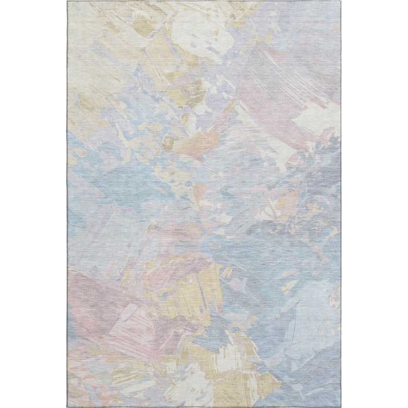 Premium Washable Super Soft Modern Brushstrokes Mayfield Rug