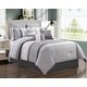 preview thumbnail 1 of 1, Comforter Set 7 Piece Wov Queen Kane
