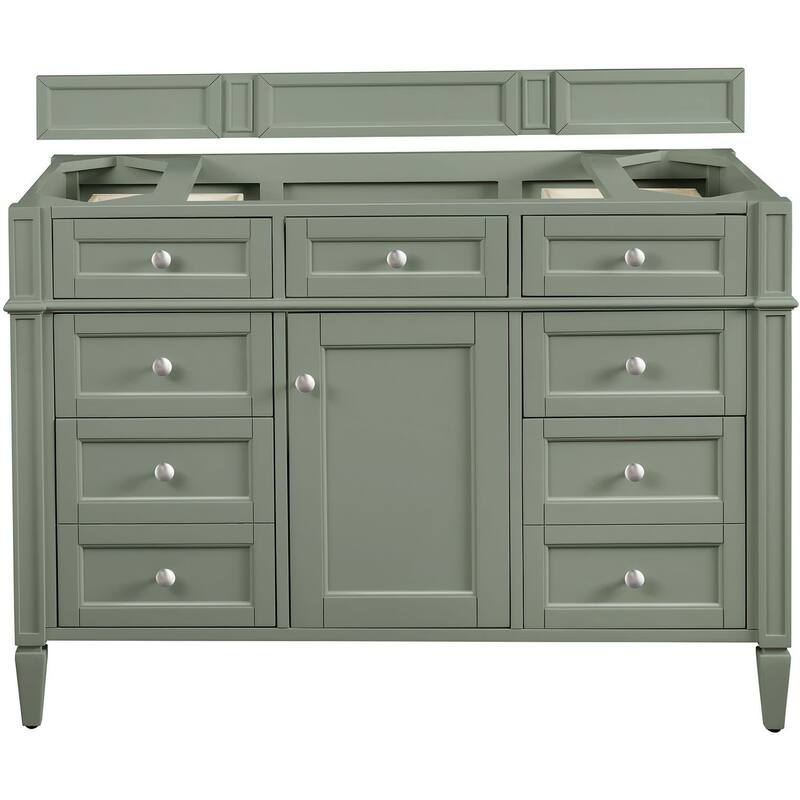 James Martin Vanities 650-V48-M Brittany 48" Free Standing Single - Smokey Celadon