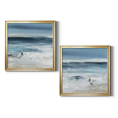 Tidal Fishing I Premium Framed Canvas - Ready to Hang