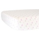 preview thumbnail 1 of 0, Hello Spud True Hearts Fitted Crib Sheet - 52"x 28" x 9" Pink