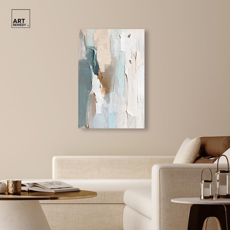 Impasto Intervals I Canvas by Art Remedy, Gallery Wrapped