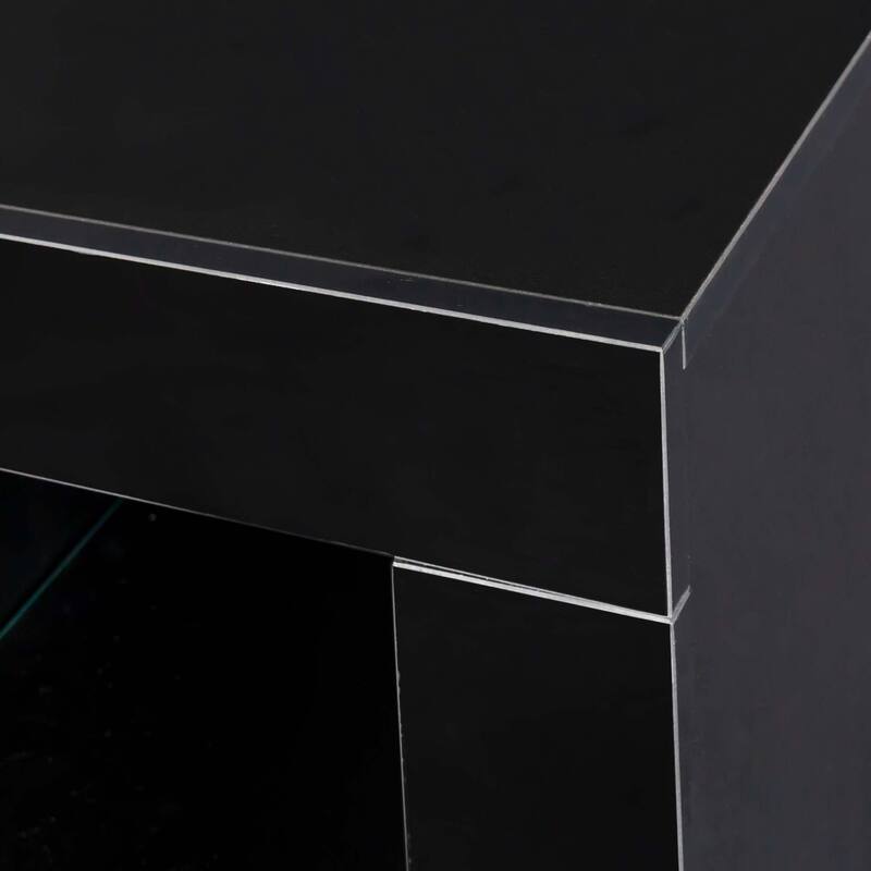 Kitchen Sideboard Cupboard with LED Light,with Drawer and 1 Doors