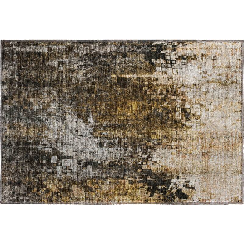 Premium Washable Super Soft Ombre Mosaic Mayfield Rug