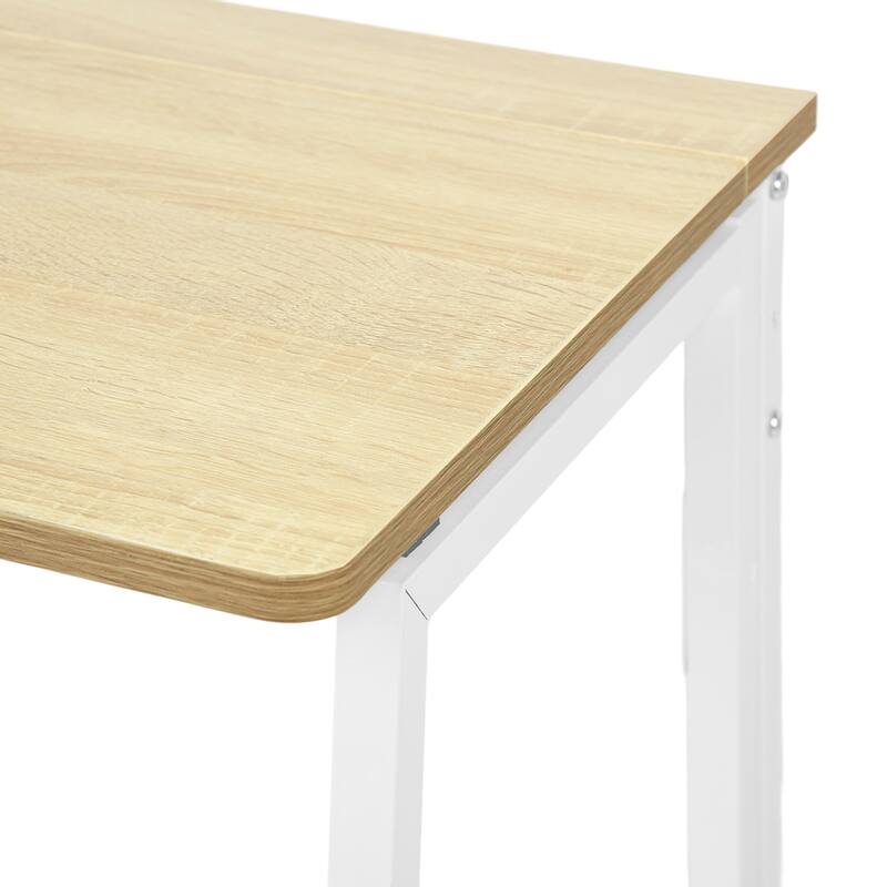 HomyLin Folding Desk Study Corner Writing PC Office Sofa Table