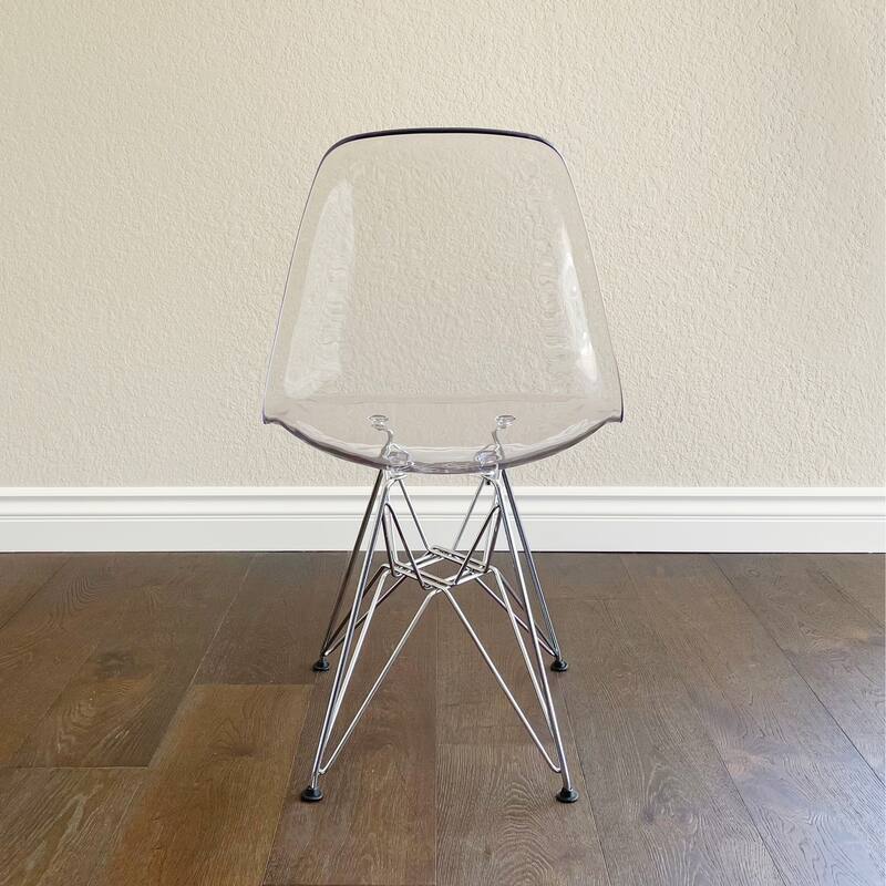 Mod Made Paris Tower Acrylic Dining Chair (Set of 2)