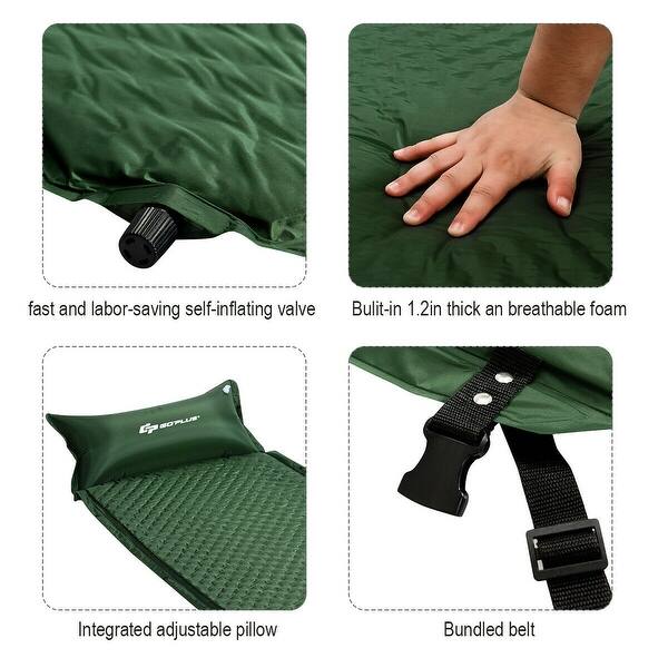 Shop Goplus Self Inflating Sleeping Pad Comfortable Foam Camping