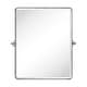 preview thumbnail 136 of 157, TEHOME Woodvale Rectangle Vertical Metal Wall Mirrors